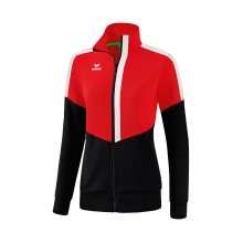 Erima Trainingsjacke Squad Worker rot/schwarz/weiss Damen